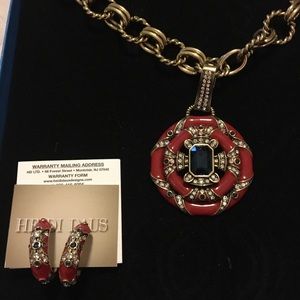 Heidi Daus Necklace & Earrings
